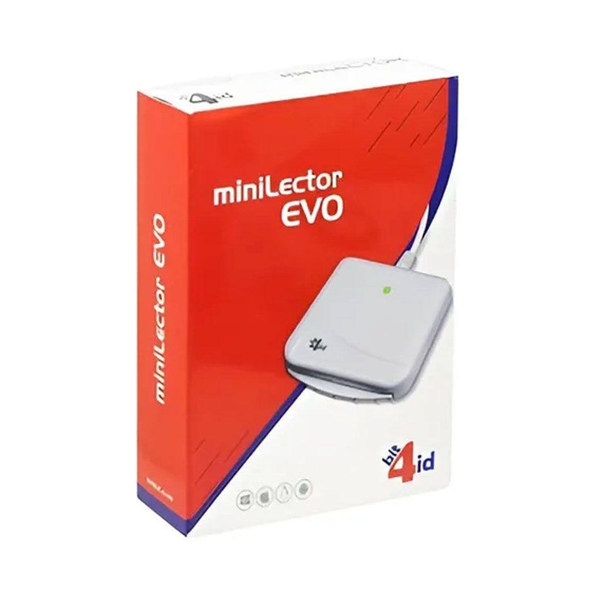 BIT4ID - Lector de tarjeta inteligente mini lector evo bit 4id