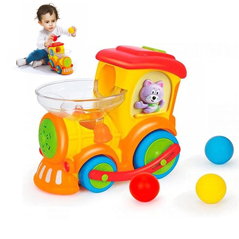 GENERICO - Juguete Tren Descarga y Anda Con Luces y Música