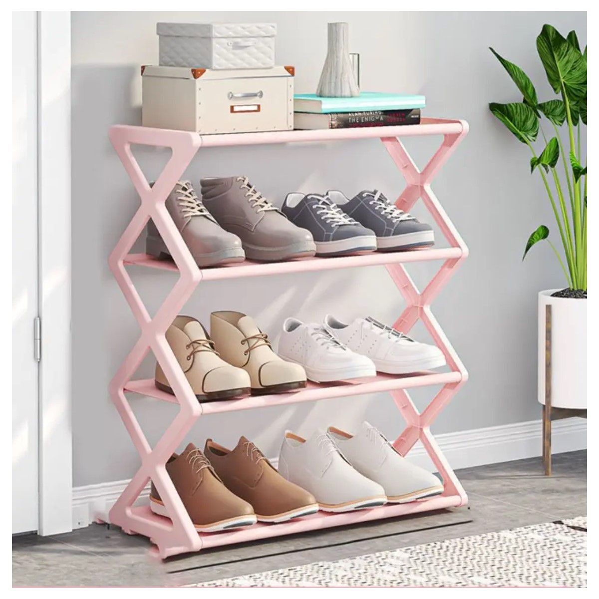 INSPIRA MARKET - Zapatera Organizador de Zapatos X Colores Aleatorios