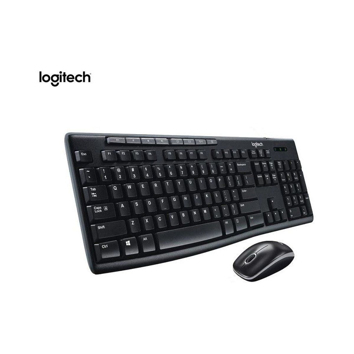 LOGITECH - Teclado  mouse inalambrico logitech mk270 - negro