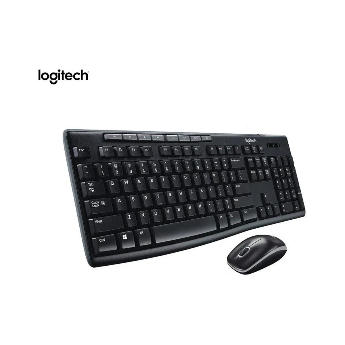 LOGITECH - Teclado  mouse inalambrico logitech mk270 - negro