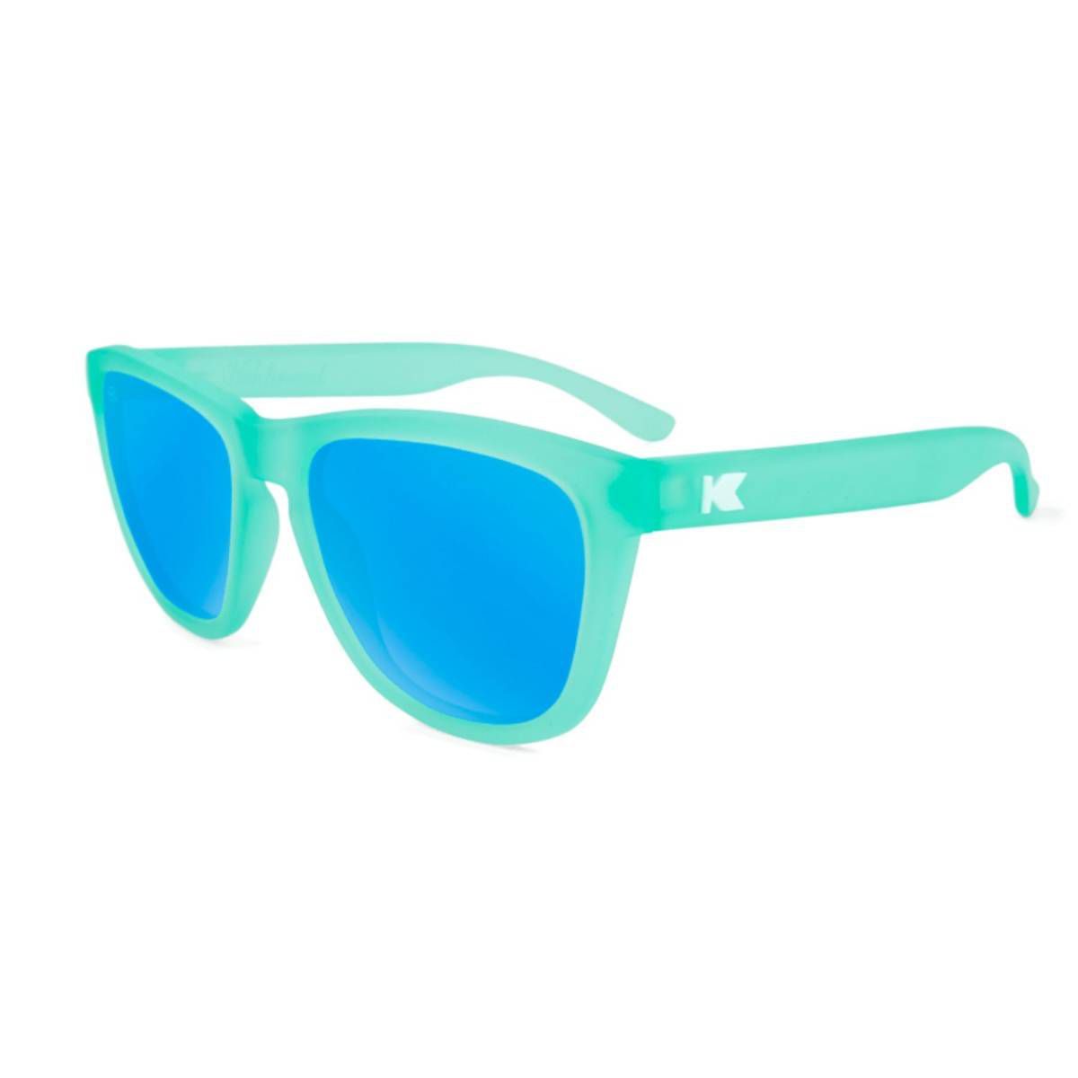 KNOCKAROUND - Lentes de Sol Knockaround Frosted Rubber Mint  Aqua Premiums