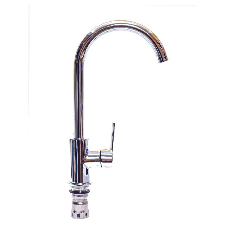 AGUA SANA - Grifo de cocina tradición monocomando de acero inoxidable