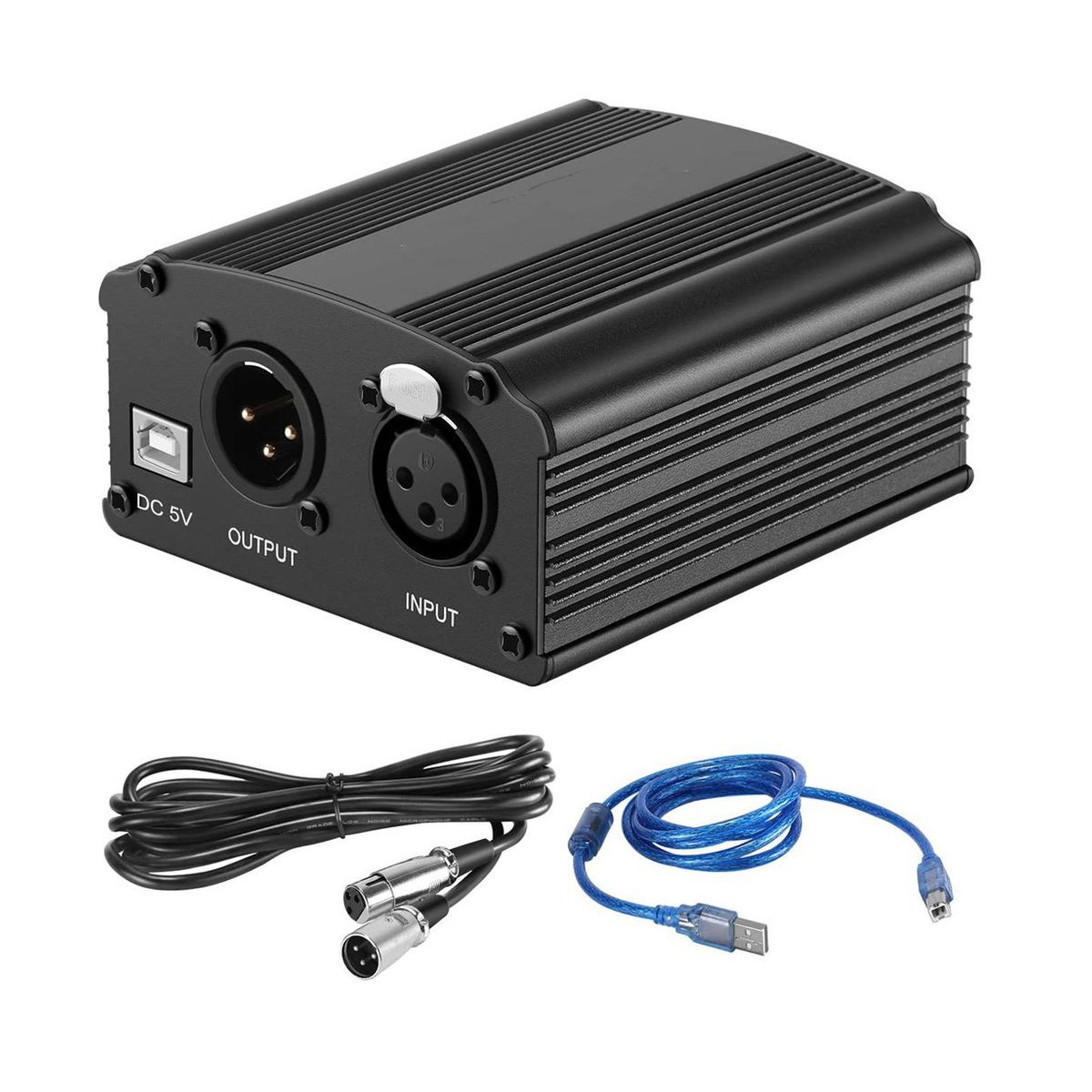 KREED - Phantom Power 48V para micrófono condensador de estudio