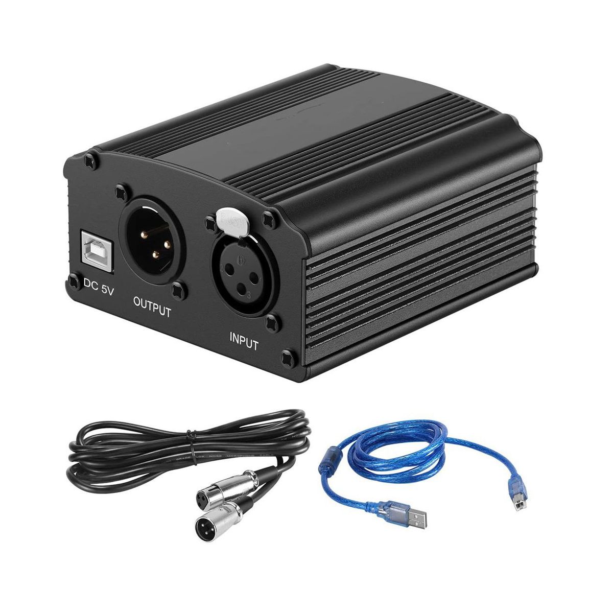 KREED - Phantom Power 48V para micrófono condensador de estudio