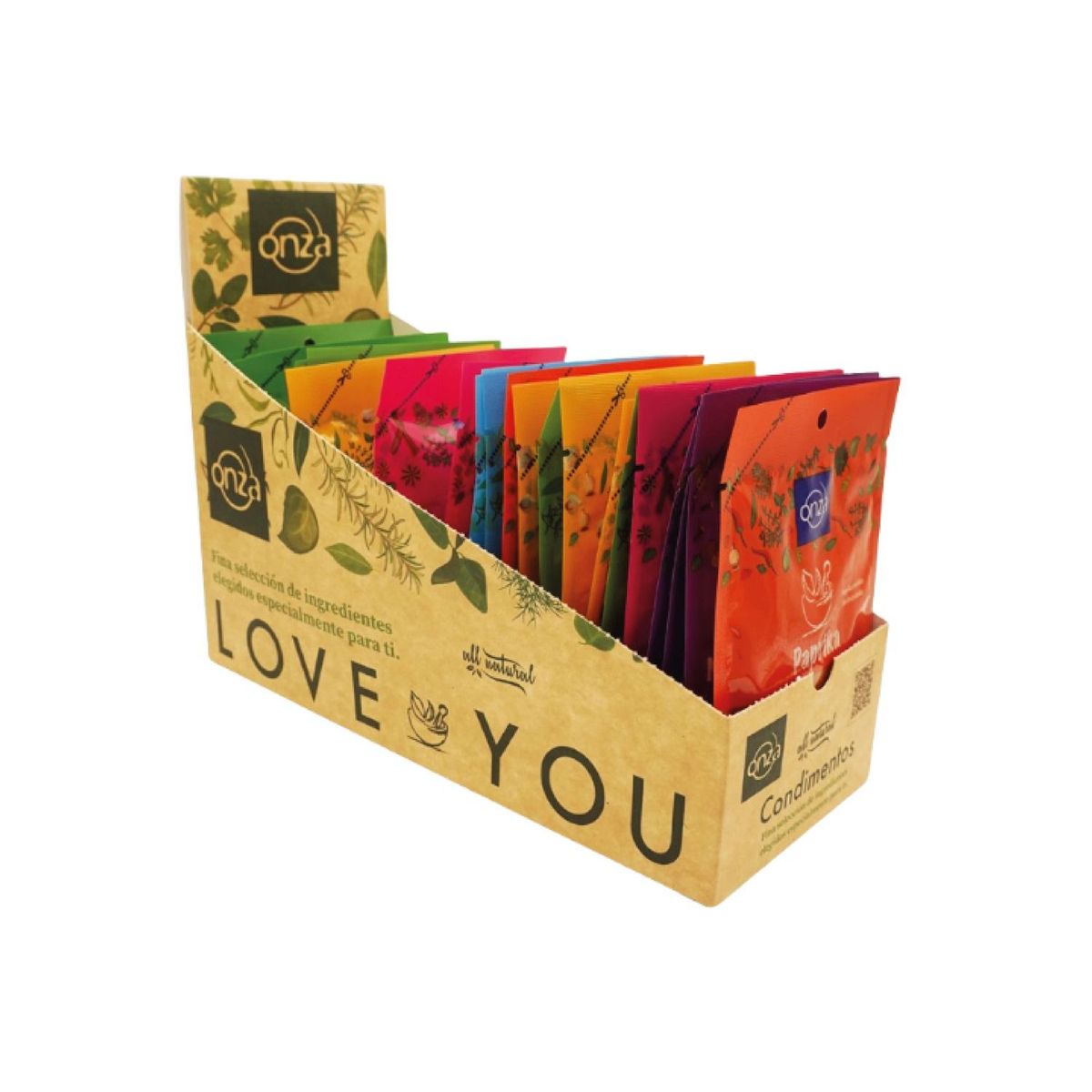 ONZA - Pack Condimentero x 23 sobres