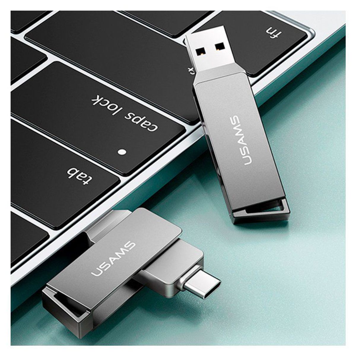 USAMS - Memoria USB Type-c USAMS 3.0 32GB Rotable