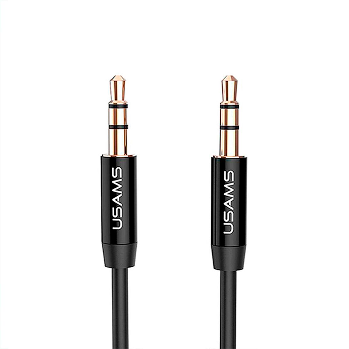 USAMS - Cable Audio 3.5mm a 3.5mm USAMS  Negro YP-01