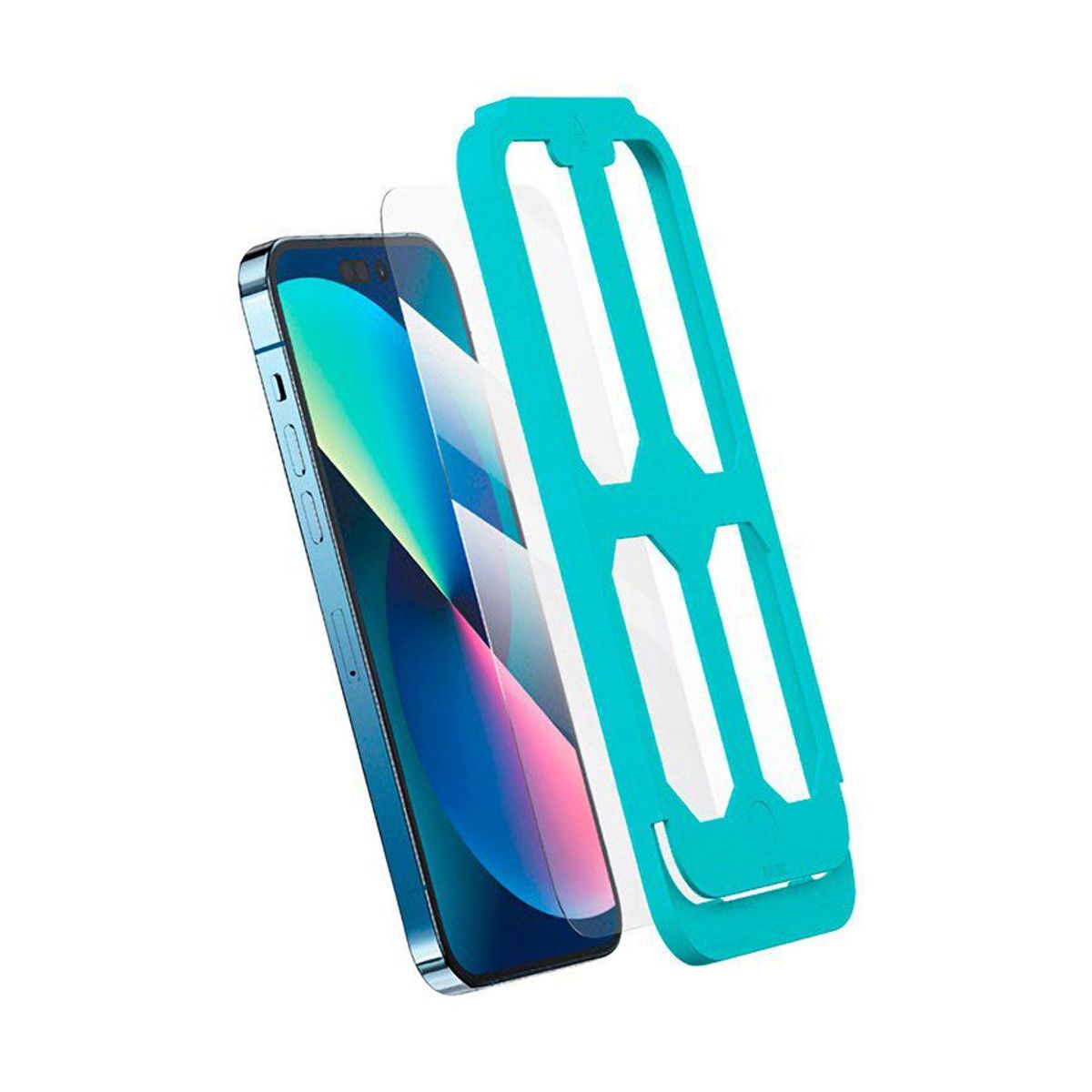 USAMS - Lámina Vidrio Templado para iPhone 14ProMax  6.7"