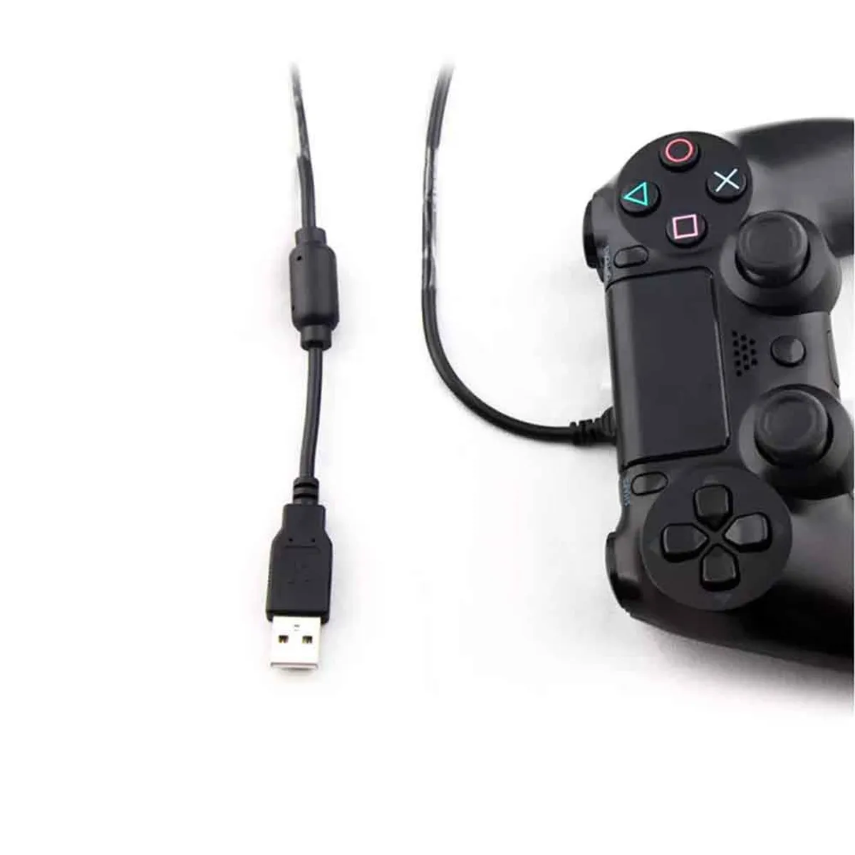 VARIOS - Cable de Carga y Datos para Mando PS4 Dualshock 2 Metros