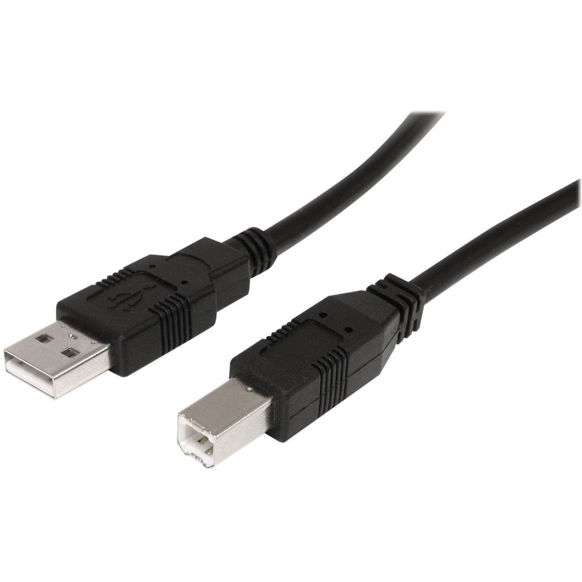 STARTECH - Startech Cable USB de 5m para Impresora Adaptador Negro - USB2HAB5M