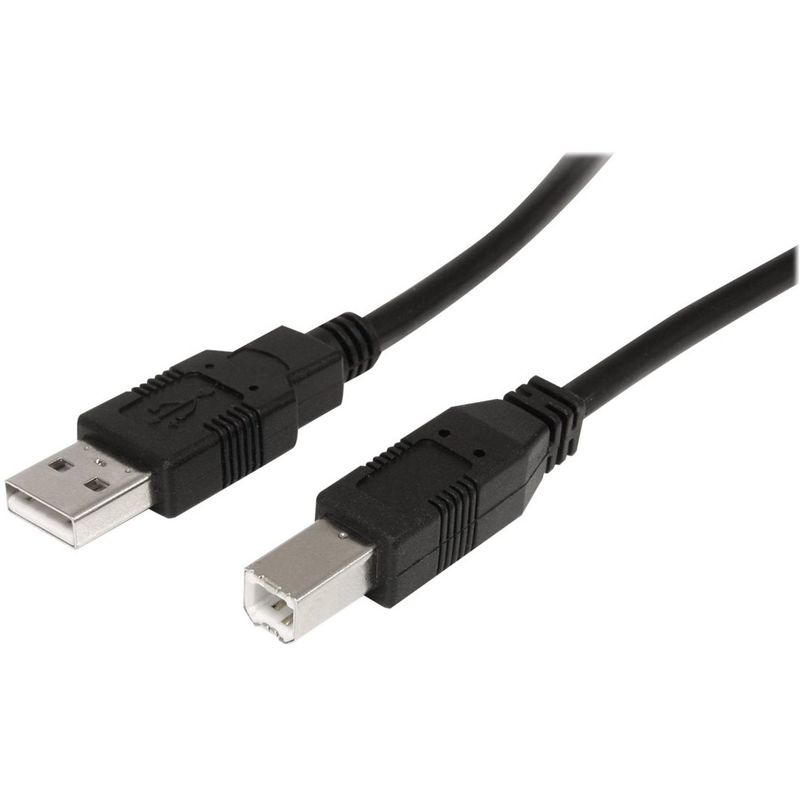 STARTECH - Startech Cable USB de 5m para Impresora Adaptador Negro - USB2HAB5M