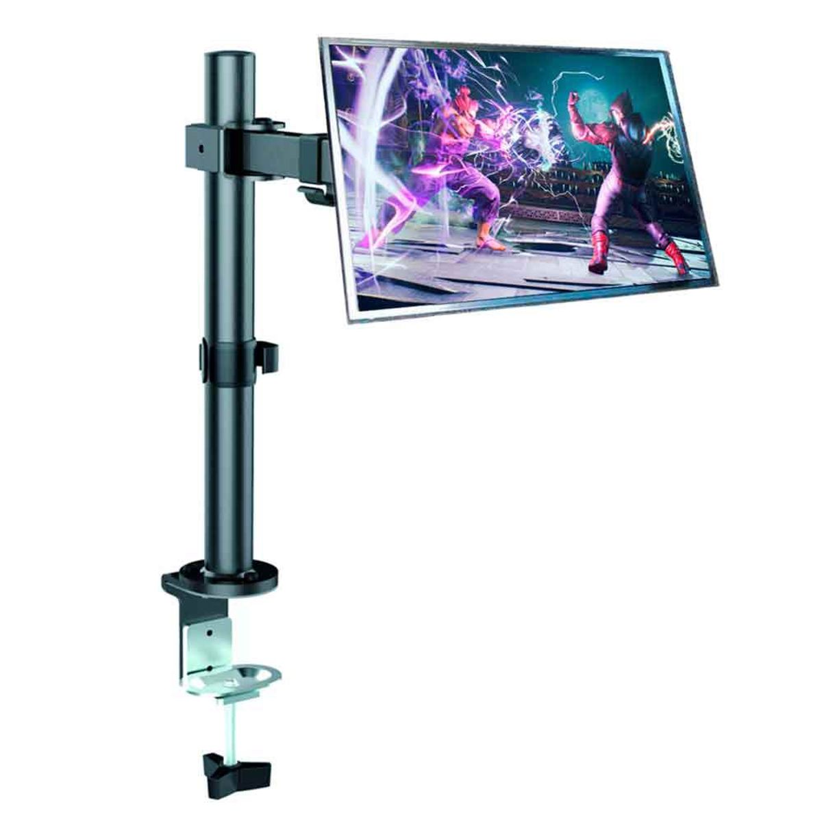 VARIOS - Rack para Monitor Vesa hasta 32 pulg 100x100 75x75 Acero Brazo Tubo TU