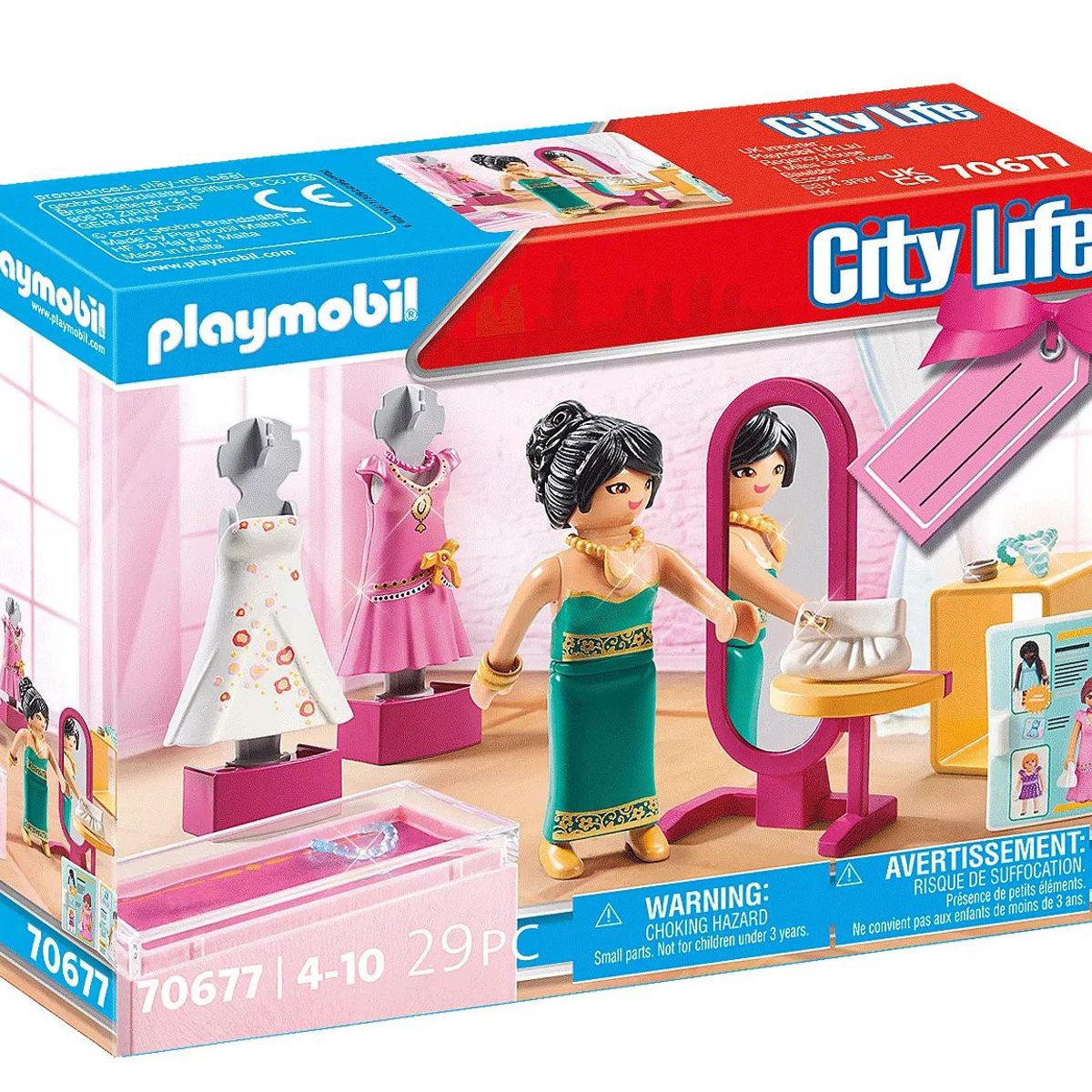 PLAYMOBIL - Playmobil City Life Set de Regalo Tienda de Moda