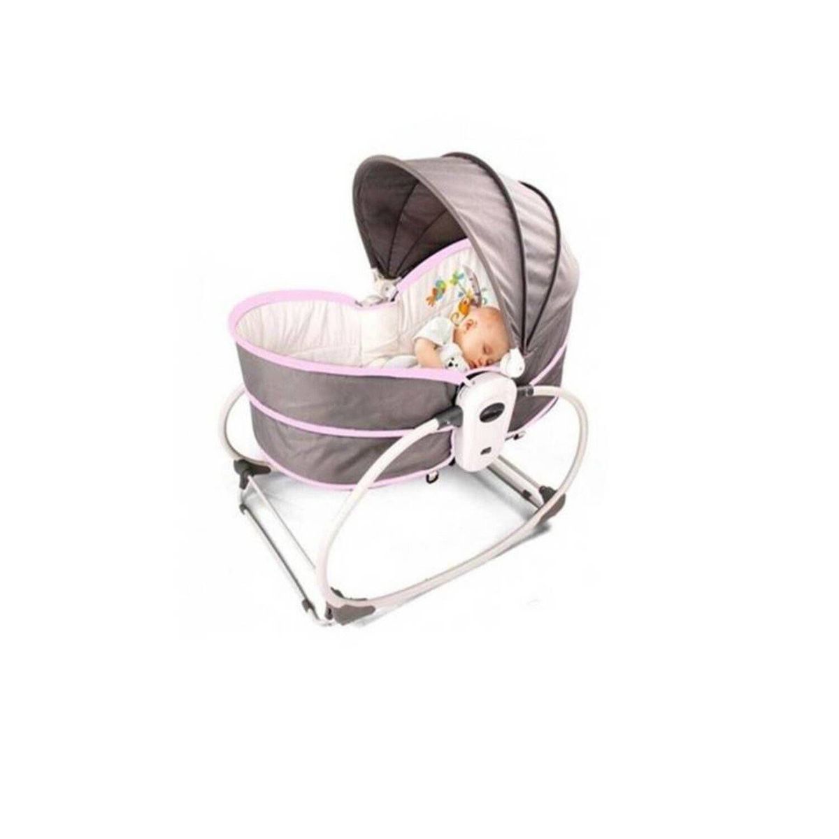 IDEAL - Silla Mecedora Portátil Multifuncional Moisés 5 en 1