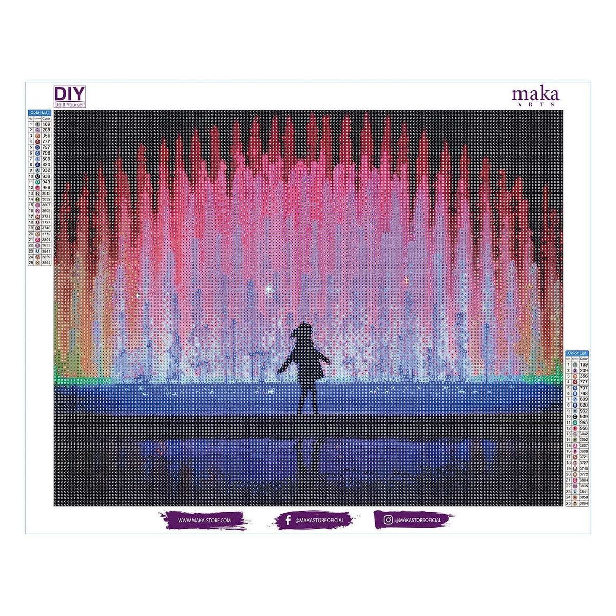 GENERICO - Diamond Paintings Water Park Maka