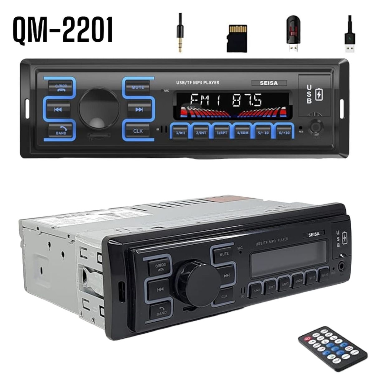 OEM - Stereo Autoradio para Autos con Pantalla Digital LCD Cremoto