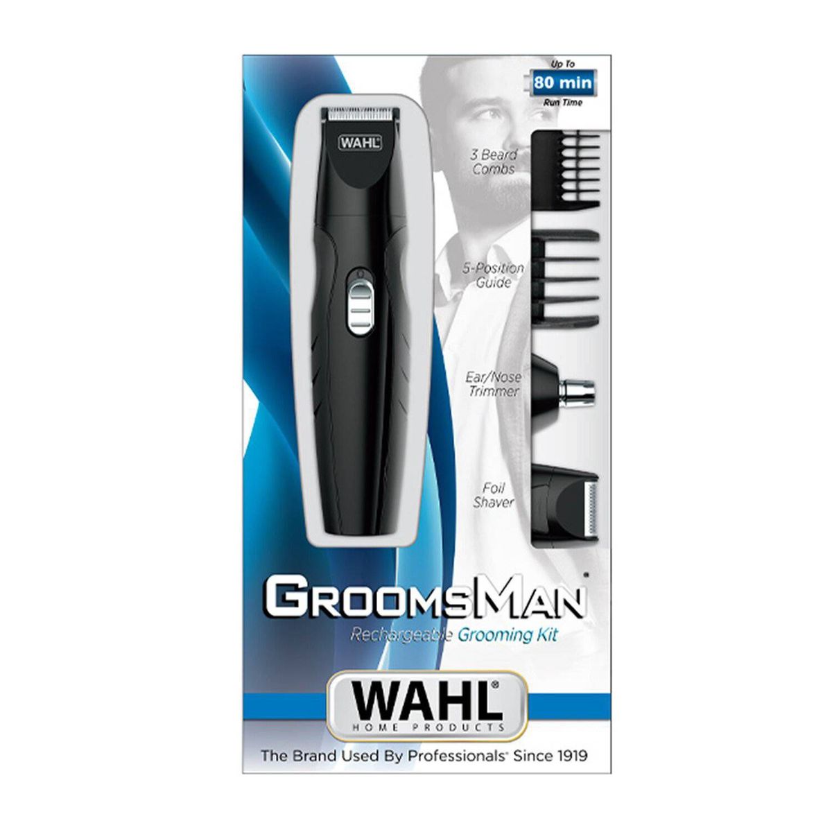 WAHL - Máquina de cortar cabello GROOMSMAN 9685-016