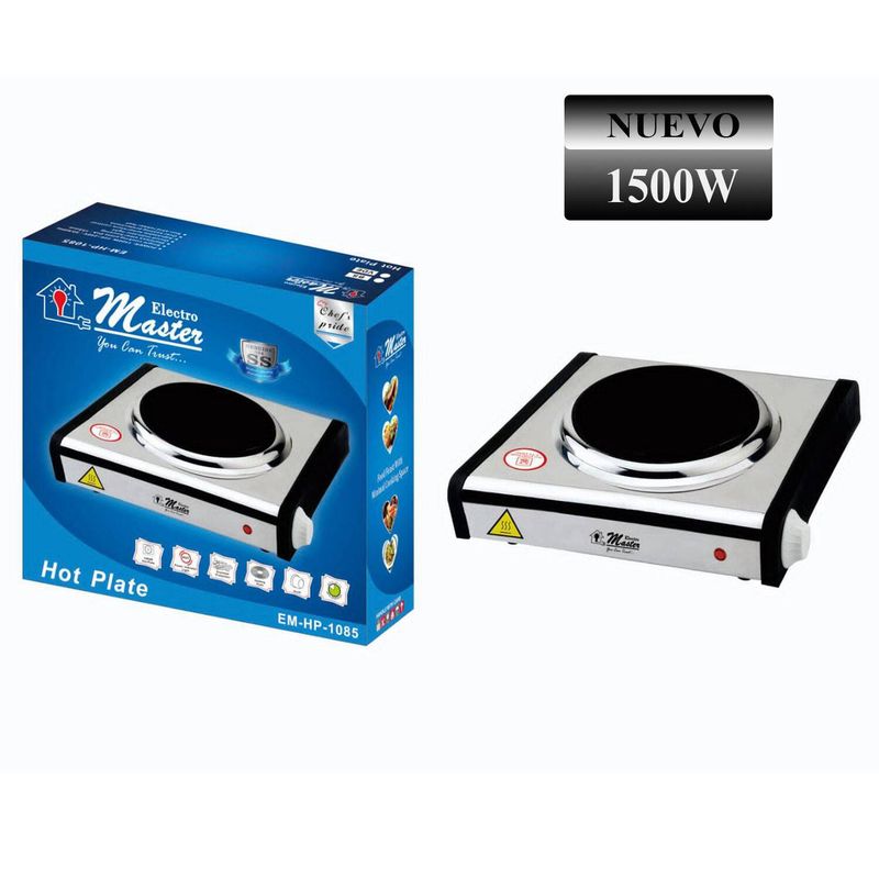 GENERICO - Cocina Eléctrica Electromaster 1 Hornilla 1500W