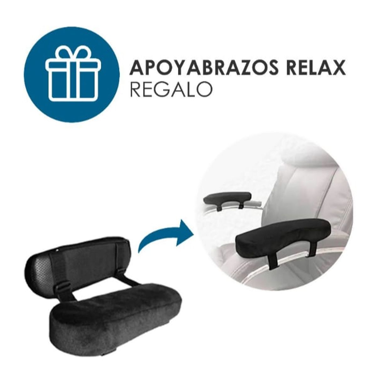 TERAFLEX - COJIN LUMBAR CON GEL FRIO  REGALO APOYABRAZOS  TERAFLEX  45x40x11CM