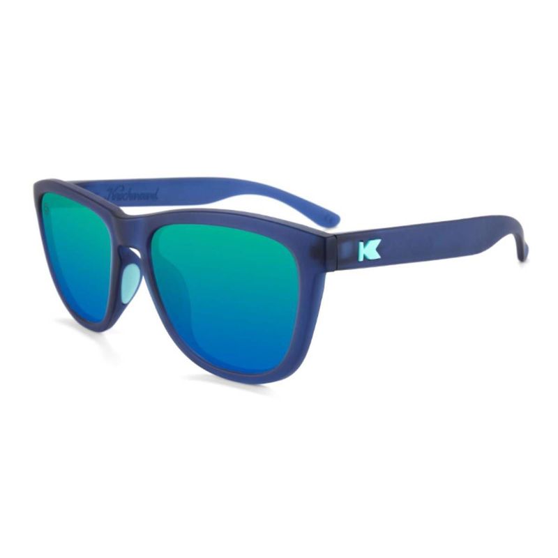 KNOCKAROUND - Lentes de Sol Knockaround Rubberized Navy  Mint Premiums Sport