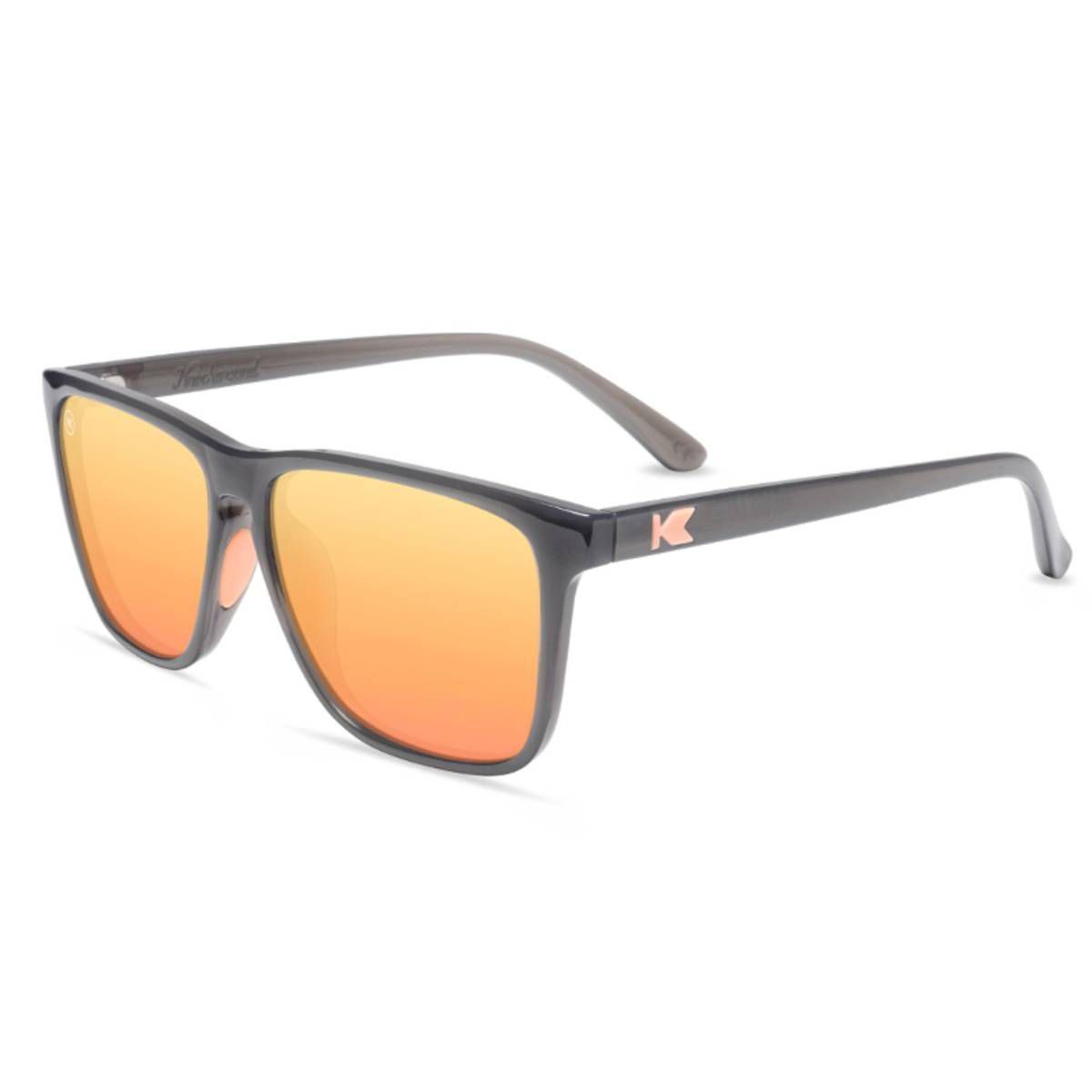KNOCKAROUND - Lentes de Sol Knockaround Jelly Grey  Peach Fast Lanes Sport