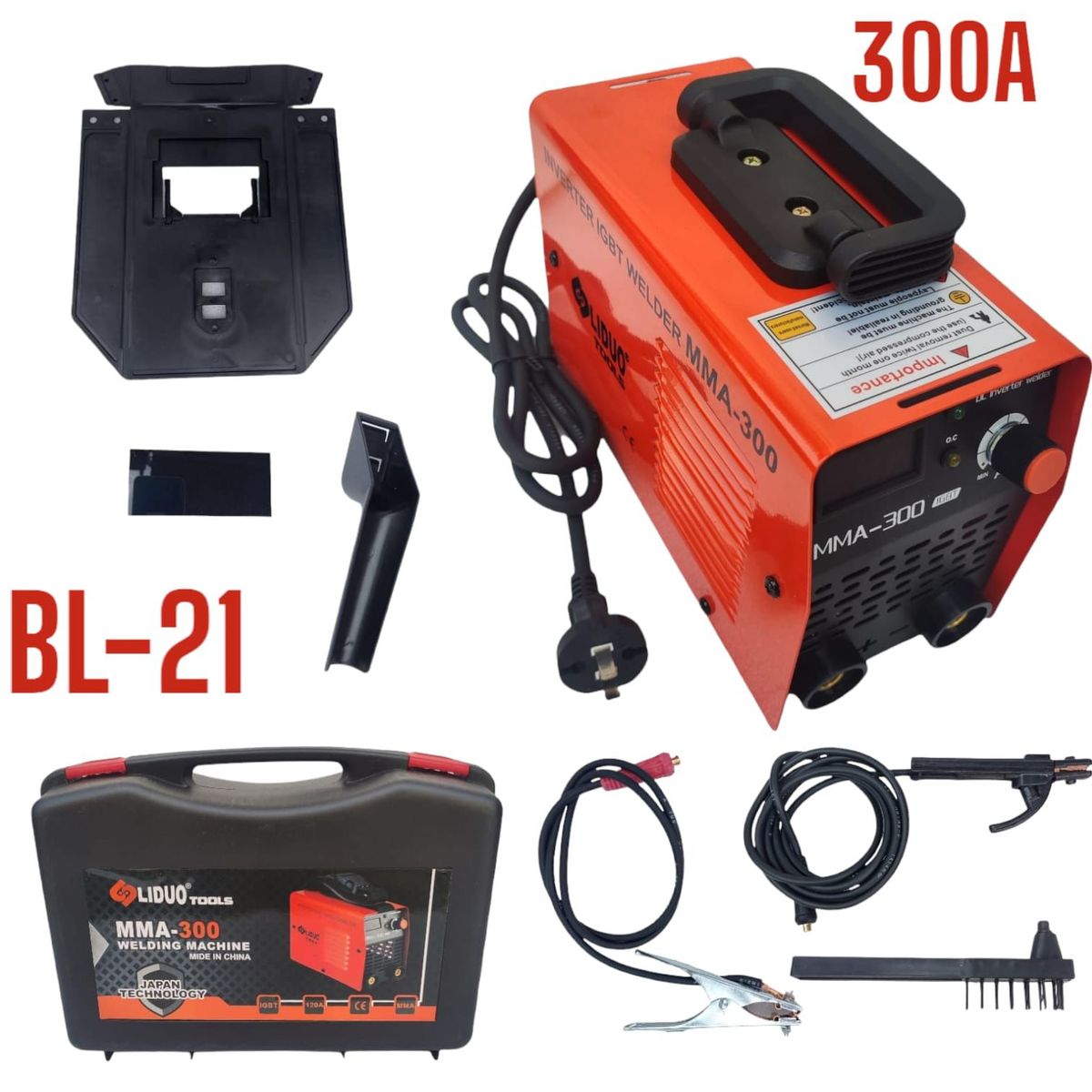 OEM - Máquina Soldadora 300A de Inversión Portatil 220V y Regulable - 300A