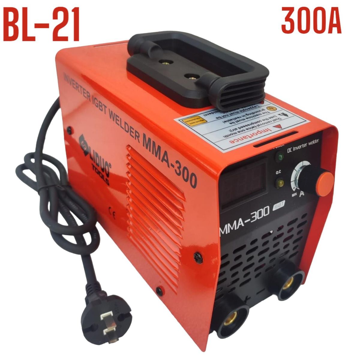 OEM - Máquina Soldadora 300A de Inversión Portatil 220V y Regulable - 300A