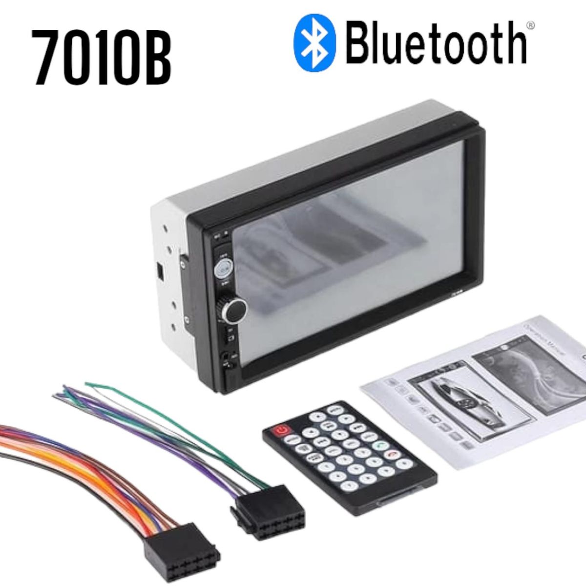 OEM - Radio Estéreo Bluetooth Táctil MP5 7 '' Auto Video Audio + Control