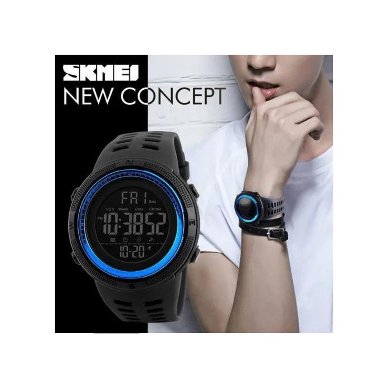 SKMEI - Reloj Skmei 1251 Deportivo Digital