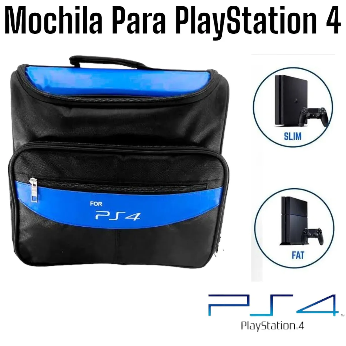 OEM - Mochila Para Ps4 Fat Slim Funda Transporte Ps4 Fat Slim Transportador