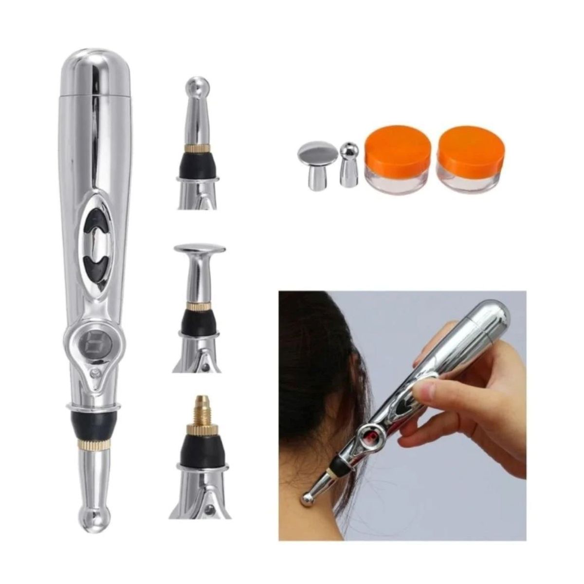 OEM - Lápiz Electrónico de Acupuntura Electroestimulador Antiestress
