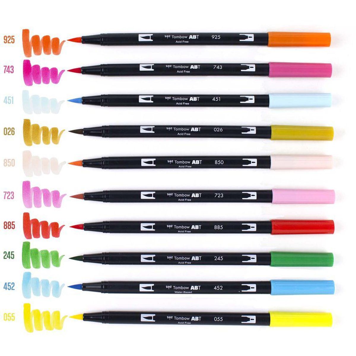 TOMBOW - ABT Dual Brush Pen set 10und Celebracion