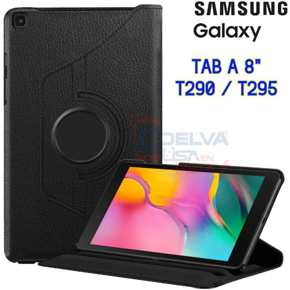 SAMSUNG - Funda case tablet samsung galaxy tab a 2019 8" t295 / t290 giratorio