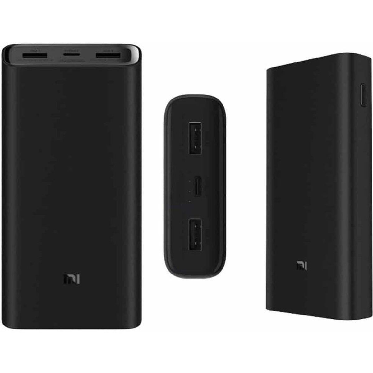 XIAOMI - Cargador xiaomi power bank 3 20000mah usb-c 50w quick charge 3.0