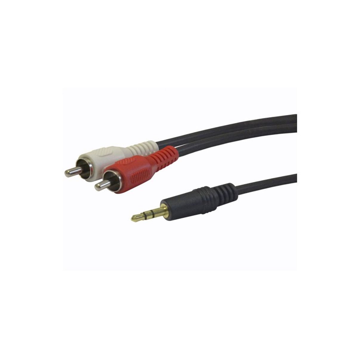 GENERICO - Cable audio jack3.5 mm macho a 2 rca macho 1.5 m