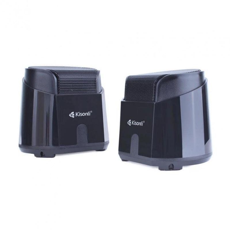 KISONLI - Parlante  speaker para laptop o pc tipo elegante kisonli k-500