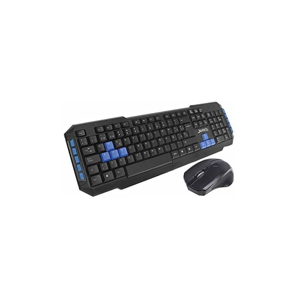 GENERICO - Combo teclado inalambrico  mouse inalambrico ws880 negro