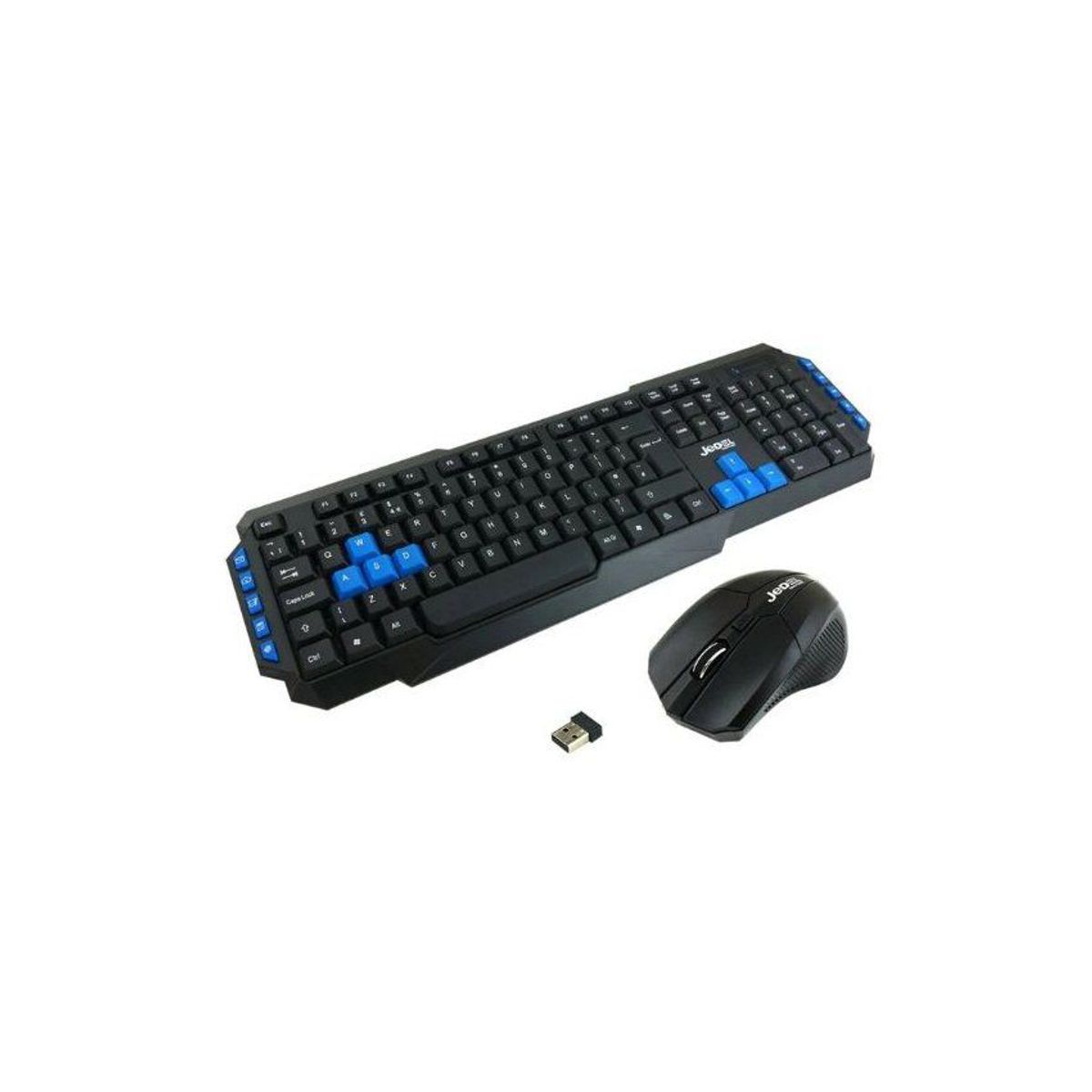 GENERICO - Combo teclado inalambrico  mouse inalambrico ws880 negro