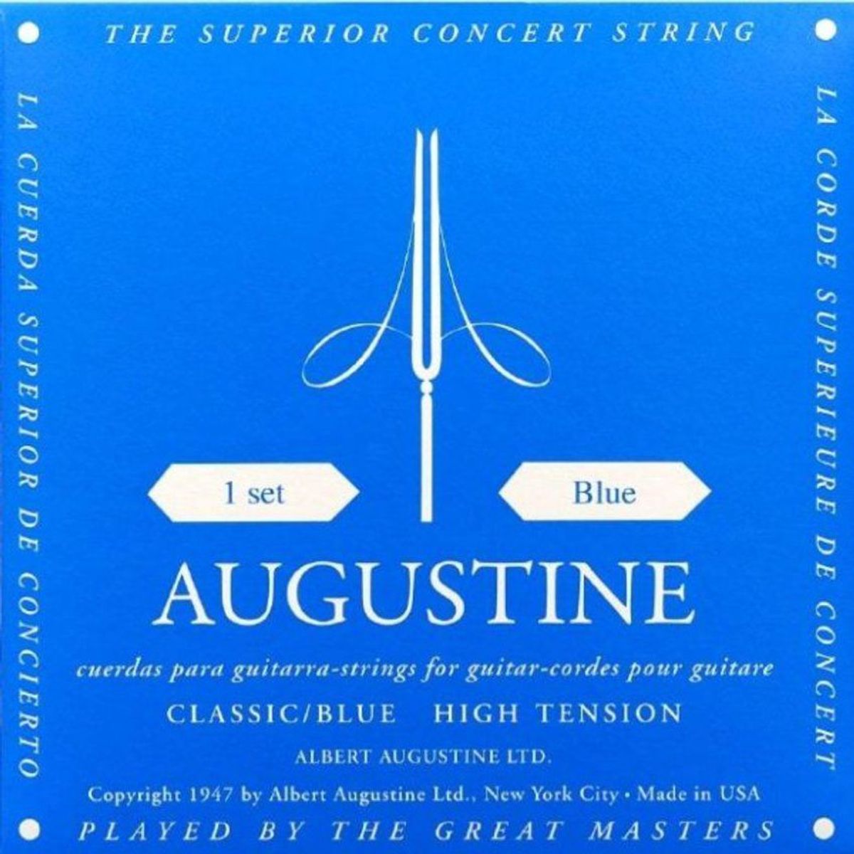 GENERICO - Classic blue augustine strings cuerda de guitarra.