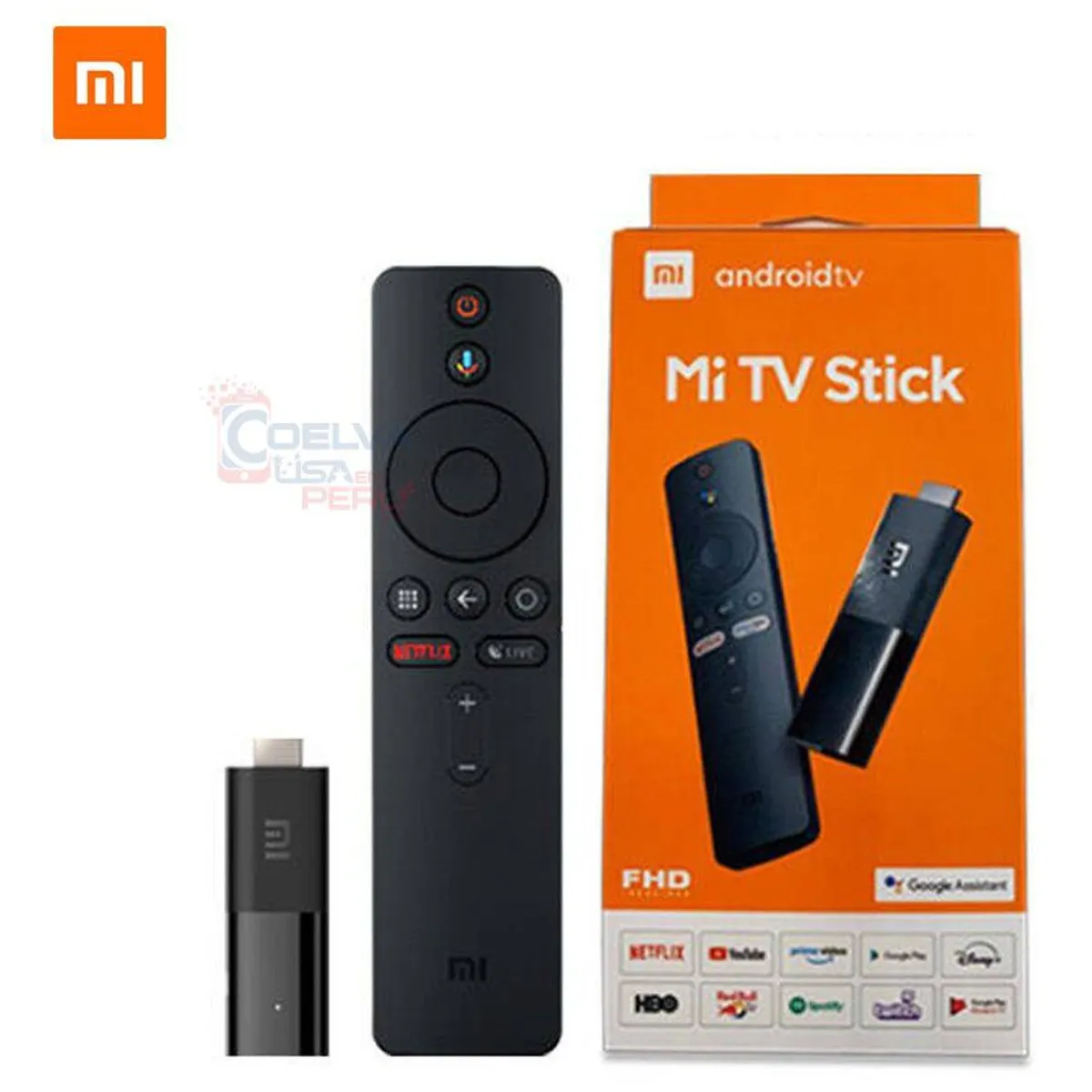 XIAOMI - Xiaomi mi tv stick streaming box s chromecast integrado android premium
