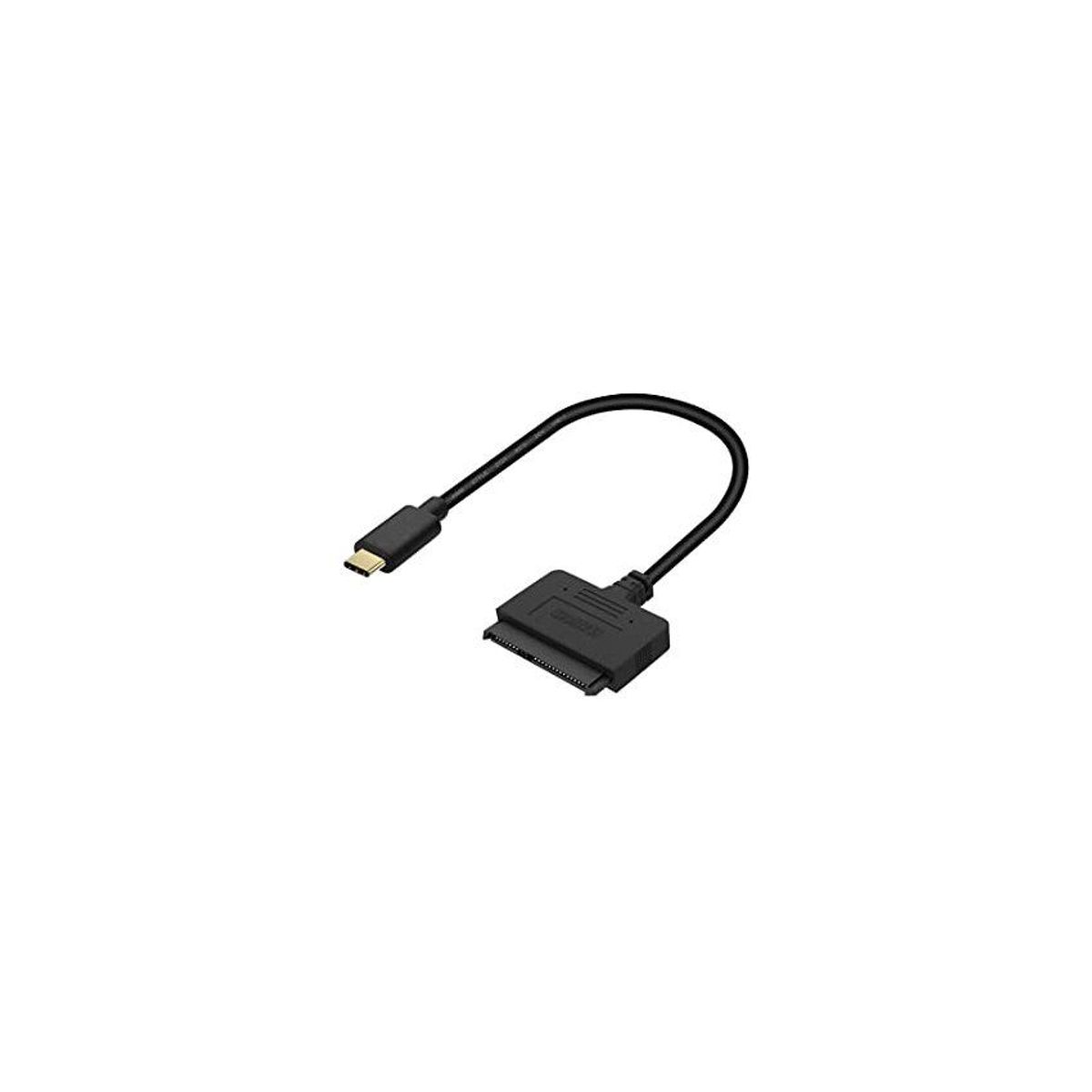 GENERICO - Adaptador tipo c a sata 22 pines para 2.5" hdd sdd negro