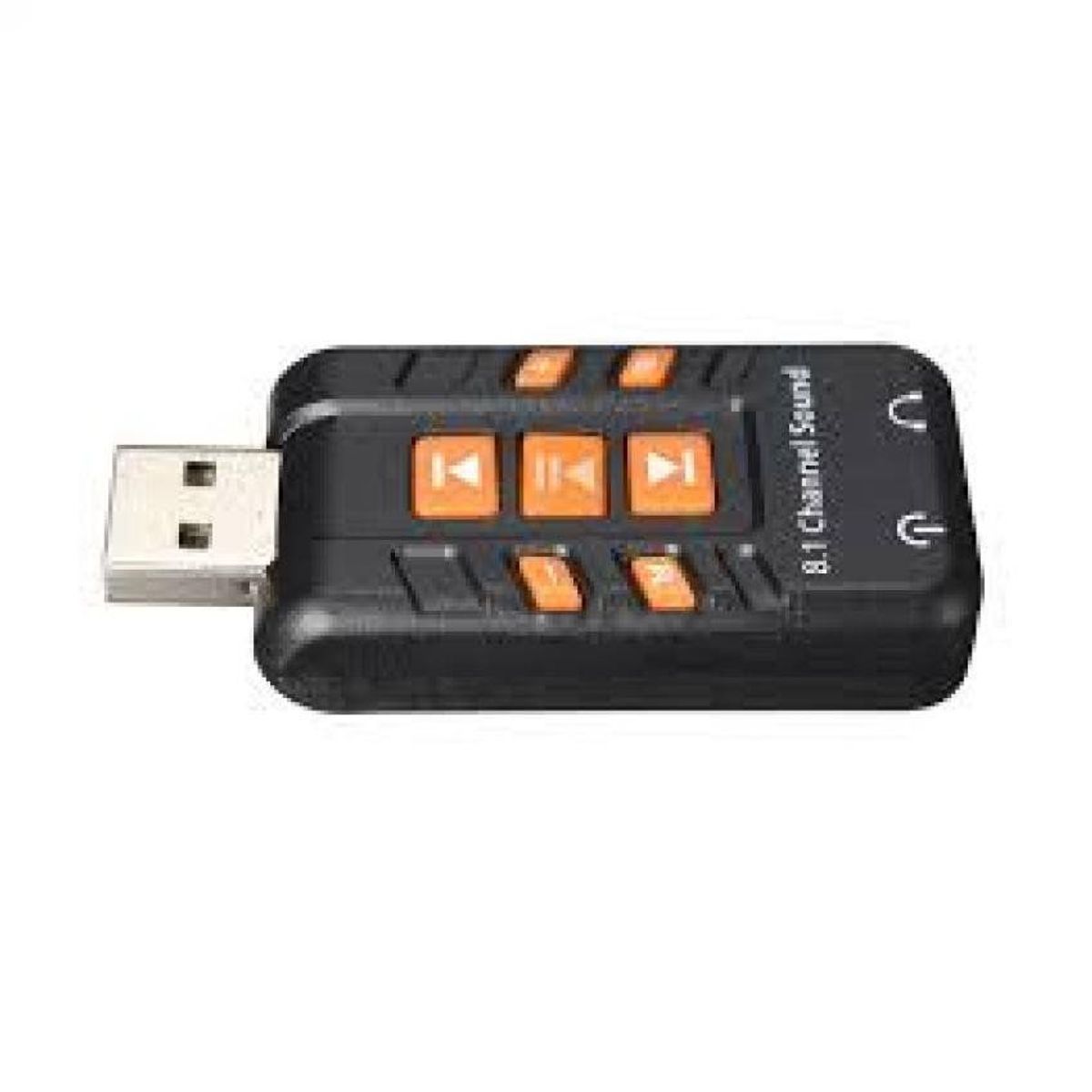 GENERICO - Adaptador de sonido de canal usb 8.1