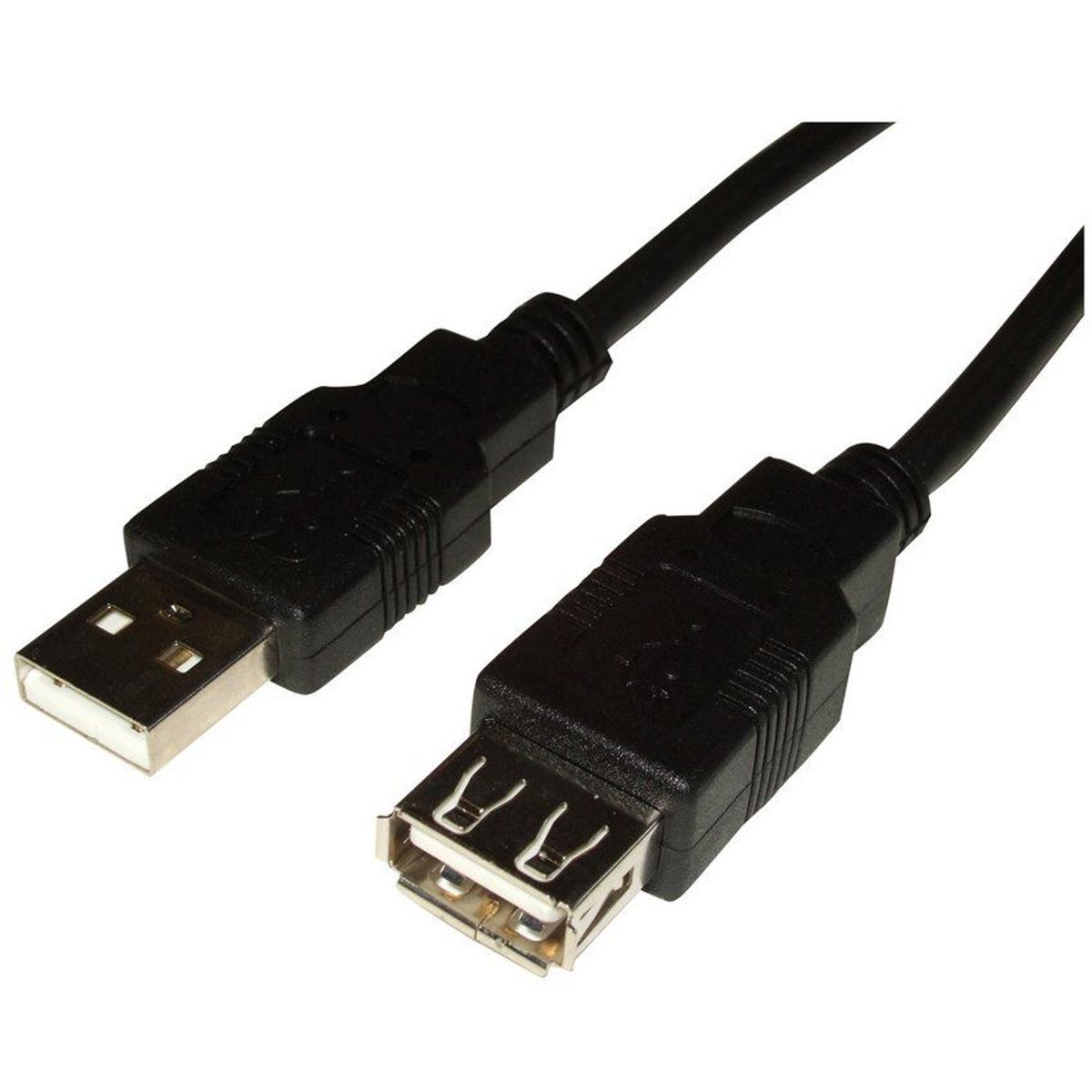 GENERICO - Cable extensor usb a usb macho-hembra 1.5 metros