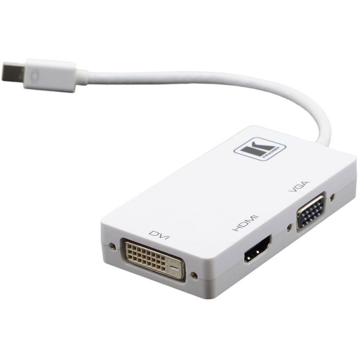 GENERICO - Mini displayport a vga dvi hdmi blanco