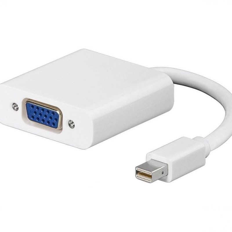 GENERICO - Cable adaptador minidisplay puerto  a vga