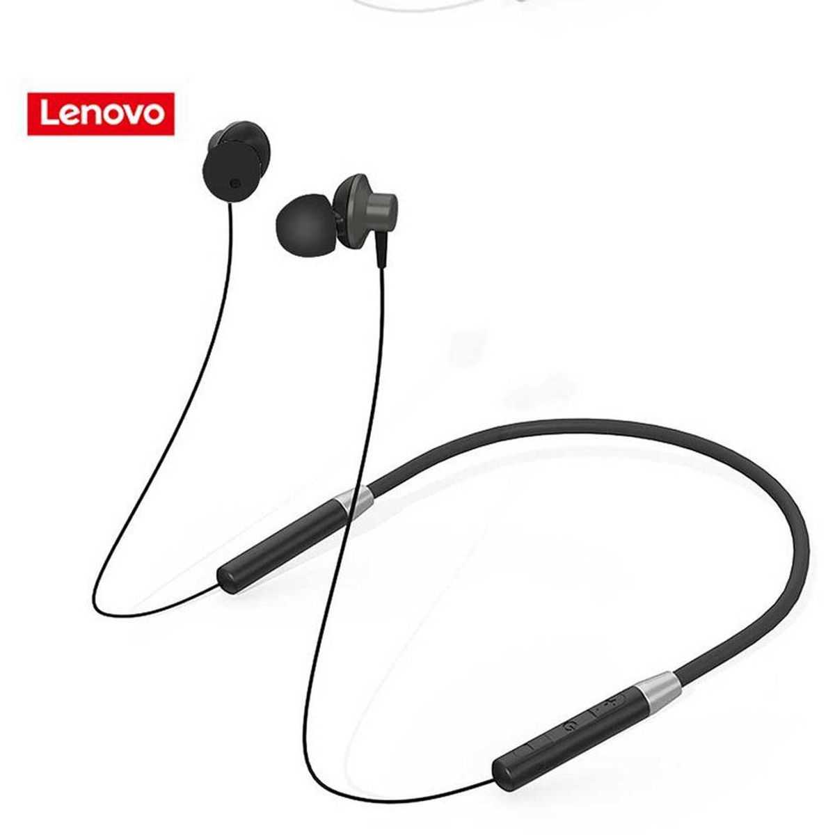 LENOVO - Audífonos Bluetooth Deportivos Neckband Lenovo HE05 Negro