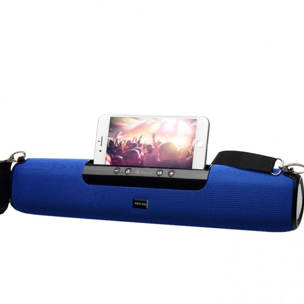 KISONLI - Parlante inalámbrico parlante bluetooth kisonli mix kk Rojo