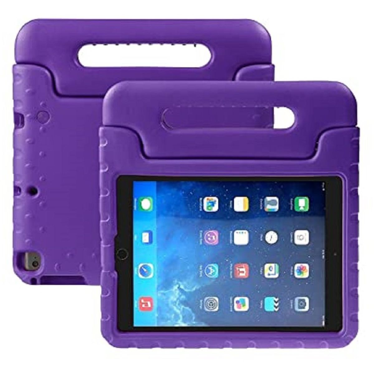 GENERICO - Ipad mini 4 ipad mini 5 porta goma eva case maletin morado