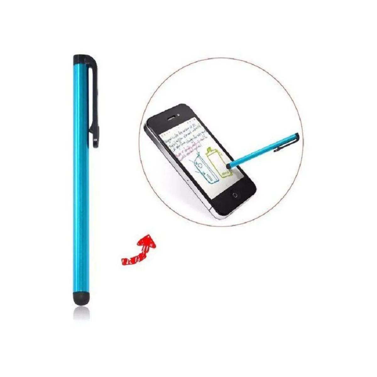 GENERICO - Stylus pen touch screen básico-colores varios